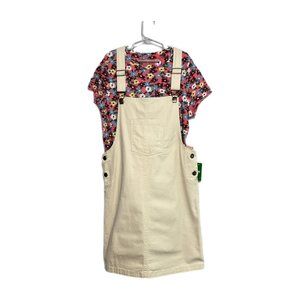 Girl's Two Piece Skirtall and Top Set by Dip Denim Size L (12-14)